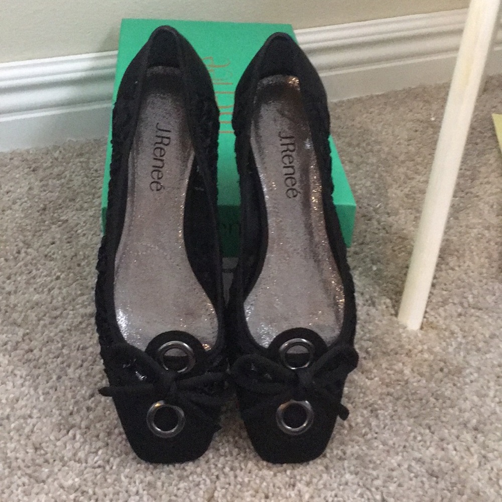Black flats by J.Renee’